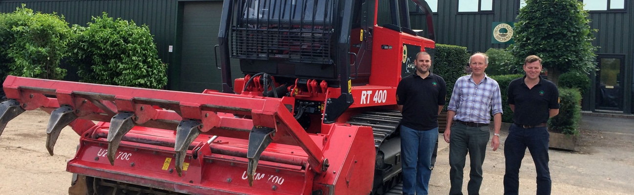 AHWI RT400 TRACKED MULCHER