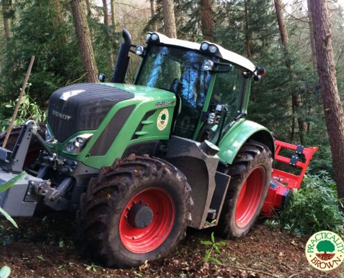 Specialist tractor mulcher