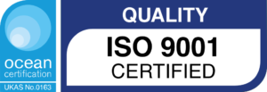 UKAS accredited ISO9001